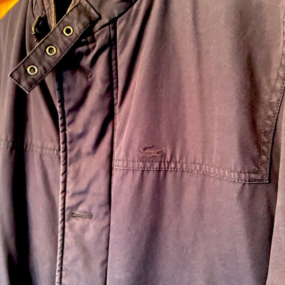 Vintage Lacoste Field Jacket Navy Blue, Men’s Large - Picture 3 of 11